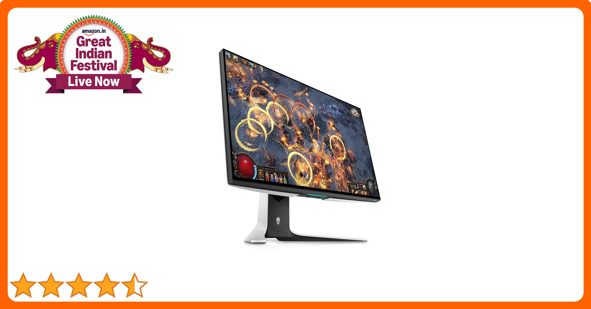 DELL AW2721D ALIENWARE 27インチ 240hz Alienware 27 Gaming Monitor - AW2721D - 240Hz, 27 inches